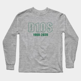 DIEGO MARADONA | D10S | FOOTBALL Long Sleeve T-Shirt